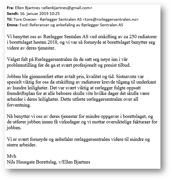 Referanser og anbefalinger